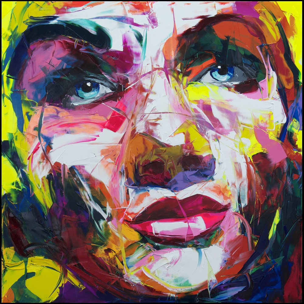 Francoise Nielly Portrait Palette Painting Expression Face165